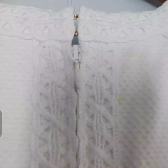 Lilly Pulitzer Charlize Stretch Shift Dress in ‘Resort White’ Print 14 White - Picture 9 of 14